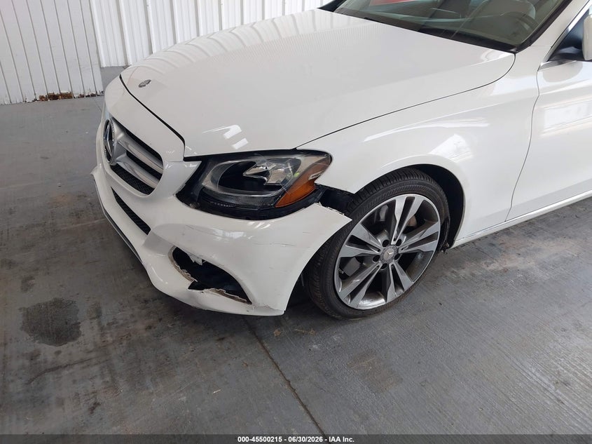 2016 Mercedes-benz C-klasse VIN WDDWF4JB0GR141825 IAAI salvage auction — FRONT END, Rebuildable (Florida), sold $4,000 on 2026-07-29 (photo 6)