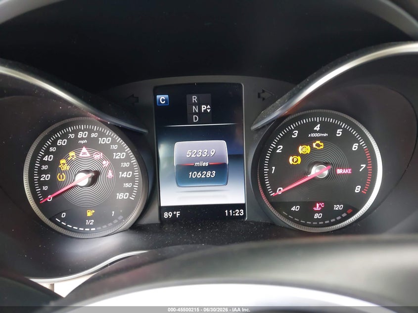 2016 Mercedes-benz C-klasse VIN WDDWF4JB0GR141825 IAAI salvage auction — FRONT END, Rebuildable (Florida), sold $4,000 on 2026-07-29 (photo 7)