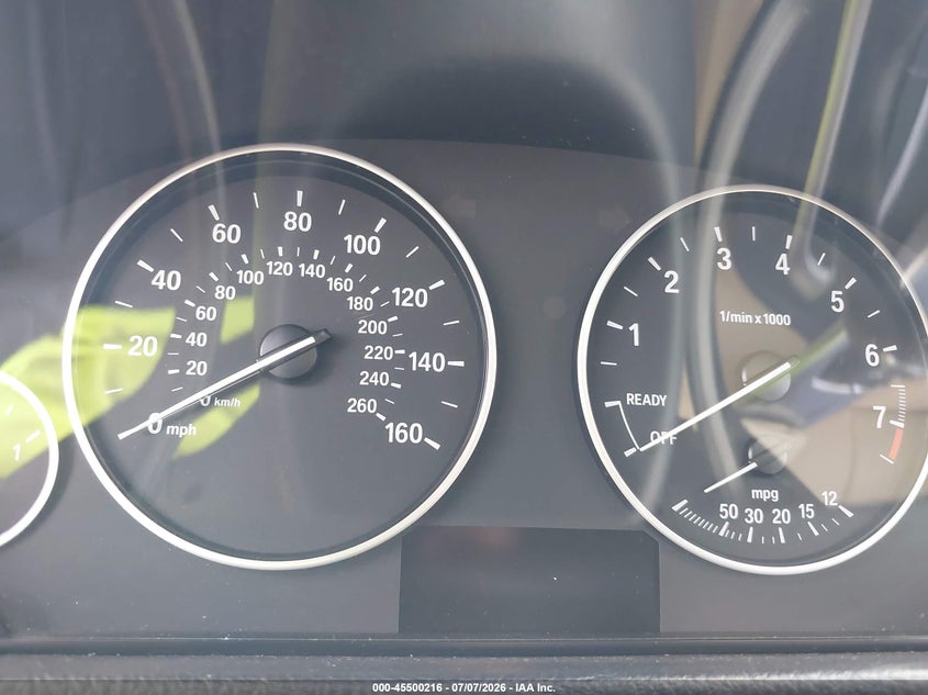 2015 BMW 3er VIN WBA3B1G54FNT64770 IAAI salvage auction — WATER/FLOOD, Salvage (Texas), sold $550 on 2026-07-29 (photo 7)