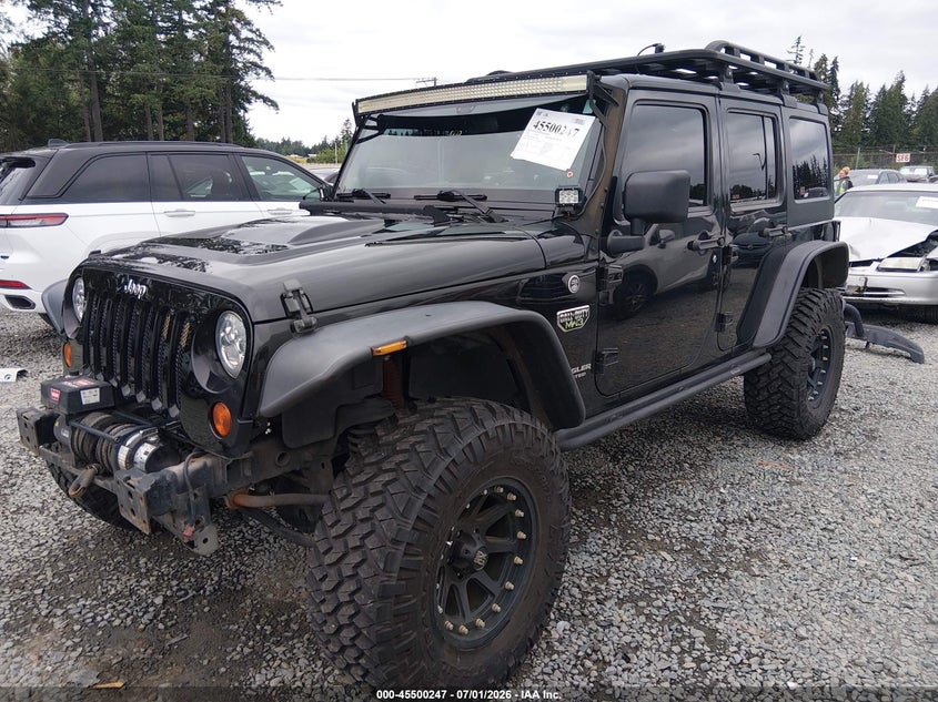 2012 Jeep Wrangler / VIN 1C4BJWFG6CL199555 IAAI salvage auction — FRONT END, Salvage Title, sold $9,200 on 2026-08-01 (photo 2)