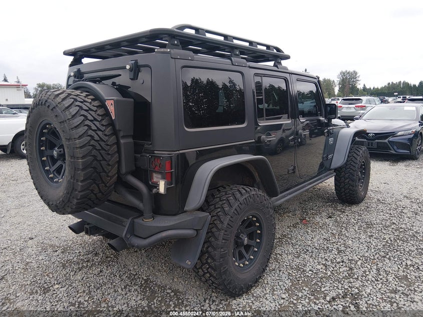 2012 Jeep Wrangler / VIN 1C4BJWFG6CL199555 IAAI salvage auction — FRONT END, Salvage Title, sold $9,200 on 2026-08-01 (photo 4)