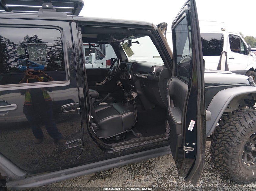 2012 Jeep Wrangler / VIN 1C4BJWFG6CL199555 IAAI salvage auction — FRONT END, Salvage Title, sold $9,200 on 2026-08-01 (photo 5)