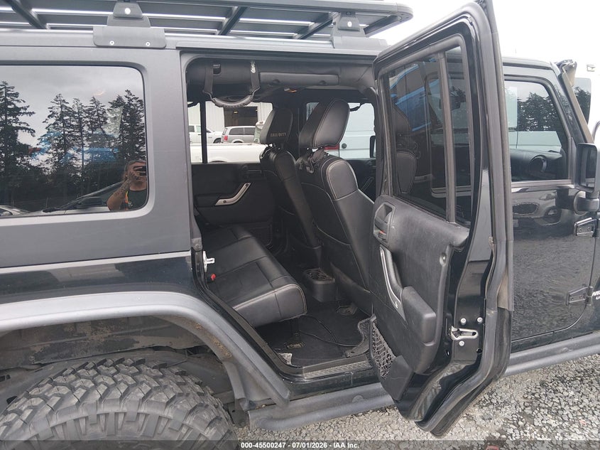 2012 Jeep Wrangler / VIN 1C4BJWFG6CL199555 IAAI salvage auction — FRONT END, Salvage Title, sold $9,200 on 2026-08-01 (photo 8)