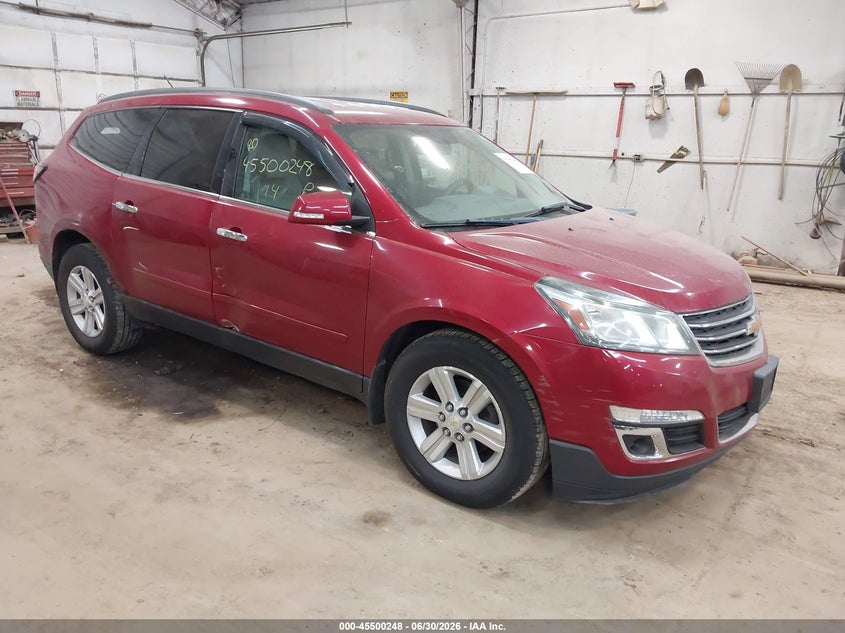 2014 Chevrolet Traverse VIN 1GNKVHKD4EJ264596 IAAI salvage auction — SIDE, Salvage (Pennsylvania), sold $425 on 2026-07-11 (photo 1)