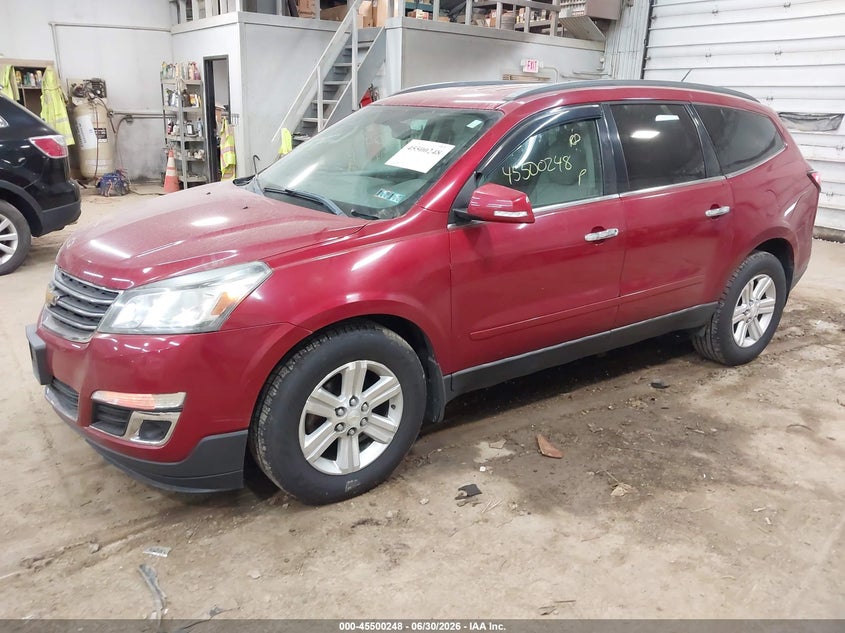 2014 Chevrolet Traverse VIN 1GNKVHKD4EJ264596 IAAI salvage auction — SIDE, Salvage (Pennsylvania), sold $425 on 2026-07-11 (photo 2)