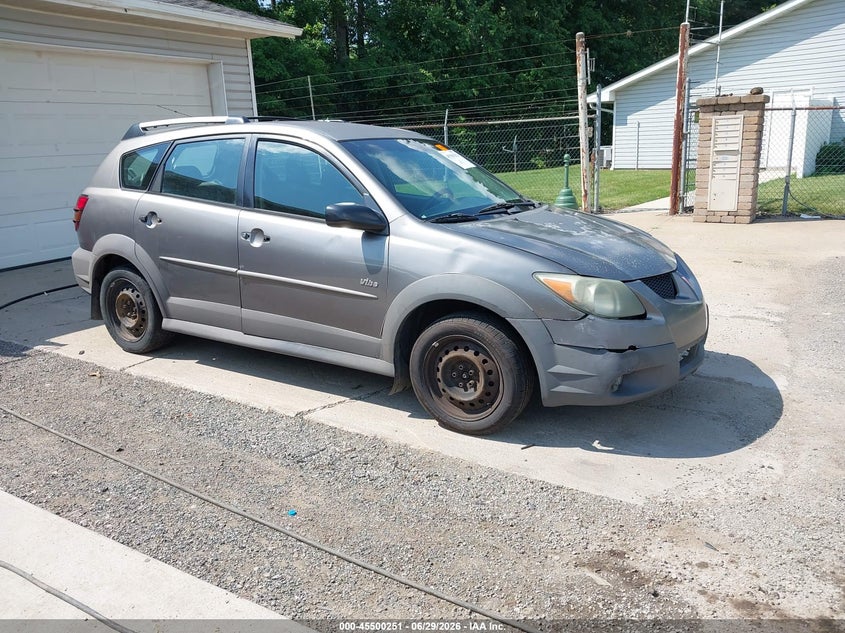 2004 Pontiac Vibe VIN 5Y2SL62854Z441954 IAAI salvage auction — SIDE, Salvage (Ohio), sold $275 on 2026-08-29 (photo 1)