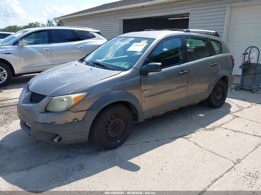 2004 Pontiac Vibe VIN 5Y2SL62854Z441954 IAAI salvage auction — SIDE, Salvage (Ohio), sold $275 on 2026-08-29 (photo 2)
