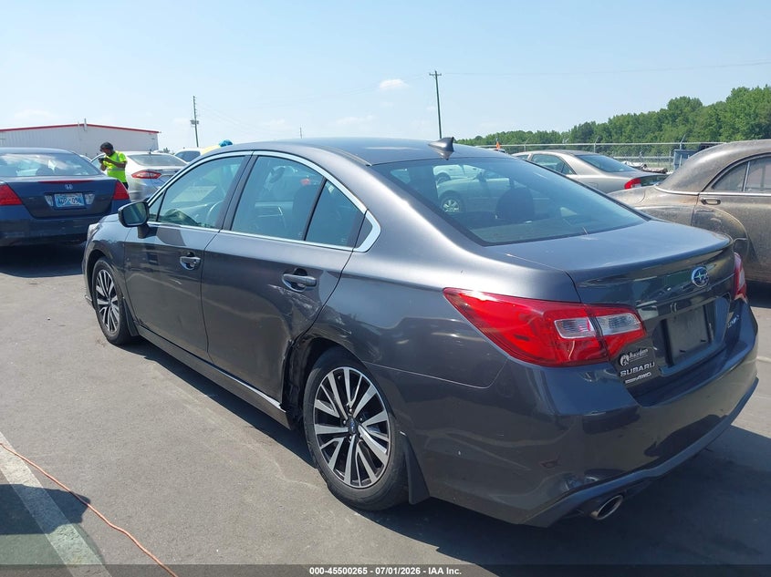 2019 Subaru LEGACY VIN 4S3BNAF67K3024342 IAAI salvage auction — REAR END, Salvage Title, sold $2,550 on 2026-07-22 (photo 3)