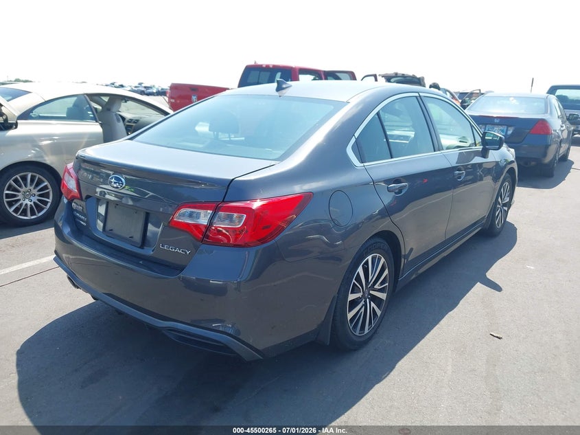 2019 Subaru LEGACY VIN 4S3BNAF67K3024342 IAAI salvage auction — REAR END, Salvage Title, sold $2,550 on 2026-07-22 (photo 4)