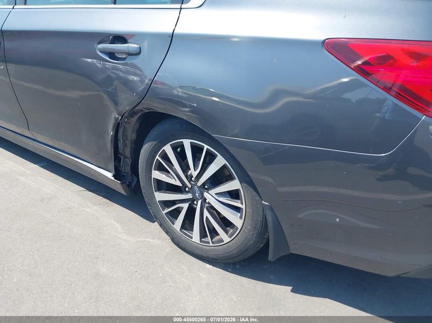 2019 Subaru LEGACY VIN 4S3BNAF67K3024342 IAAI salvage auction — REAR END, Salvage Title, sold $2,550 on 2026-07-22 (photo 6)