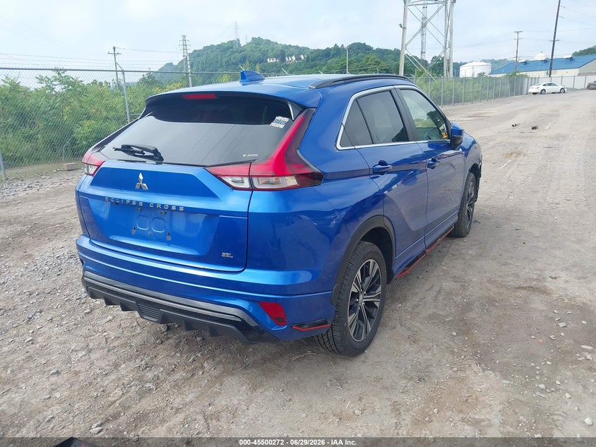 2022 Mitsubishi Eclipse cross VIN JA4ATWAA7NZ000662 IAAI salvage auction — LEFT FRONT, Salvage (Pennsylvania), sold $6,100 on 2026-07-26 (photo 4)