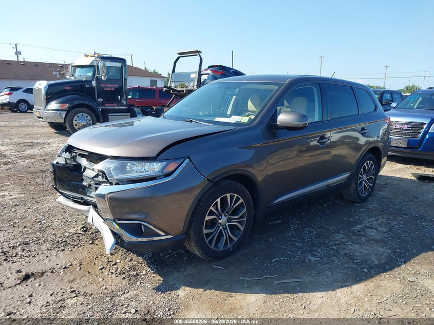 2016 Mitsubishi Outlander VIN JA4AZ3A34GZ008736 IAAI salvage auction — FRONT END, Mv-907A (New York), sold $2,350 on 2026-07-22 (photo 2)