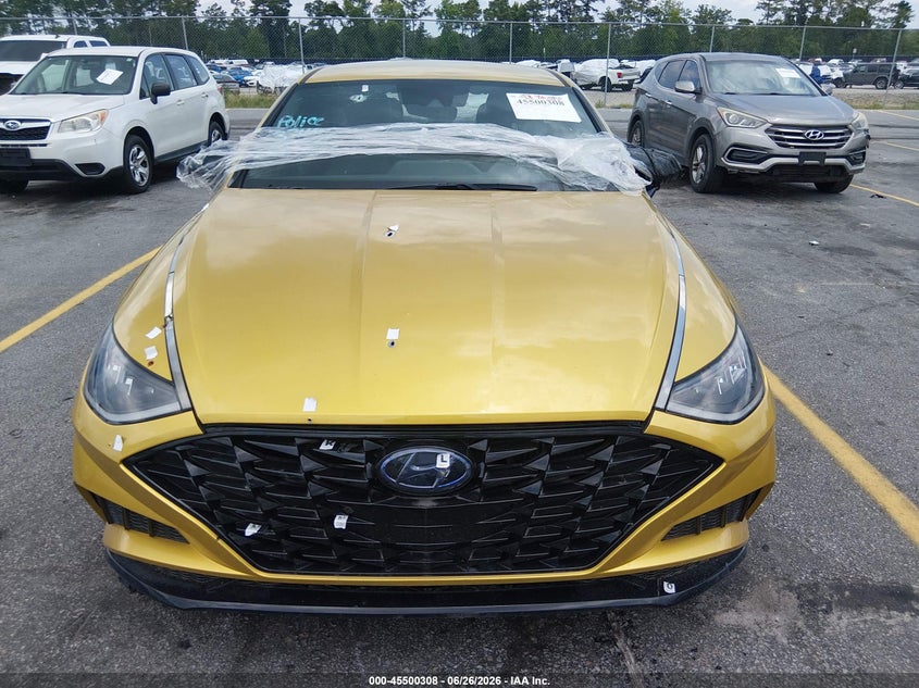 2021 Hyundai Sonata VIN 5NPEJ4J24MH098162 IAAI salvage auction — FRONT END, Clear (South Carolina), sold $2,850 on 2026-07-22 (photo 6)