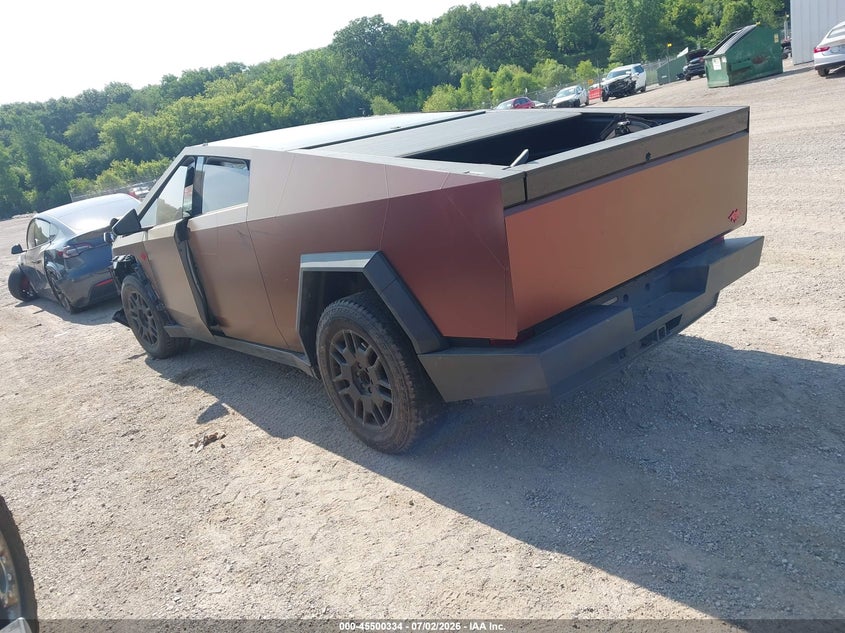 2024 Tesla Cybertruck VIN 7G2CEHEE0RA054411 IAAI salvage auction — FRONT END, Salvage (Illinois), sold $19,500 on 2026-09-03 (photo 3)