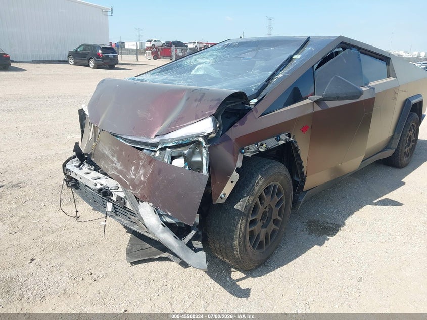 2024 Tesla Cybertruck VIN 7G2CEHEE0RA054411 IAAI salvage auction — FRONT END, Salvage (Illinois), sold $19,500 on 2026-09-03 (photo 6)