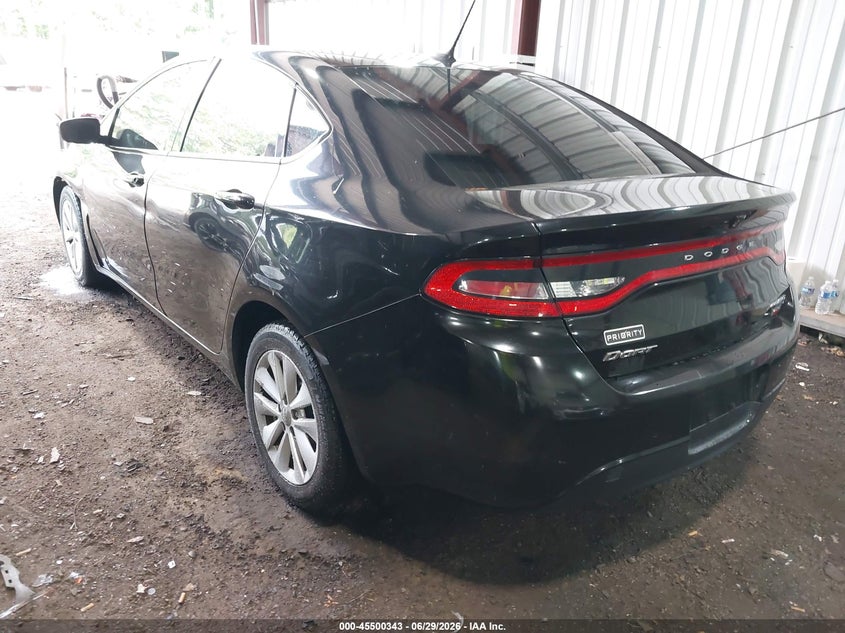 2016 Dodge Dart VIN 1C3CDFDH3GD517403 IAAI salvage auction — LEFT FRONT, Clear (Virginia), sold $1,300 on 2026-07-19 (photo 3)