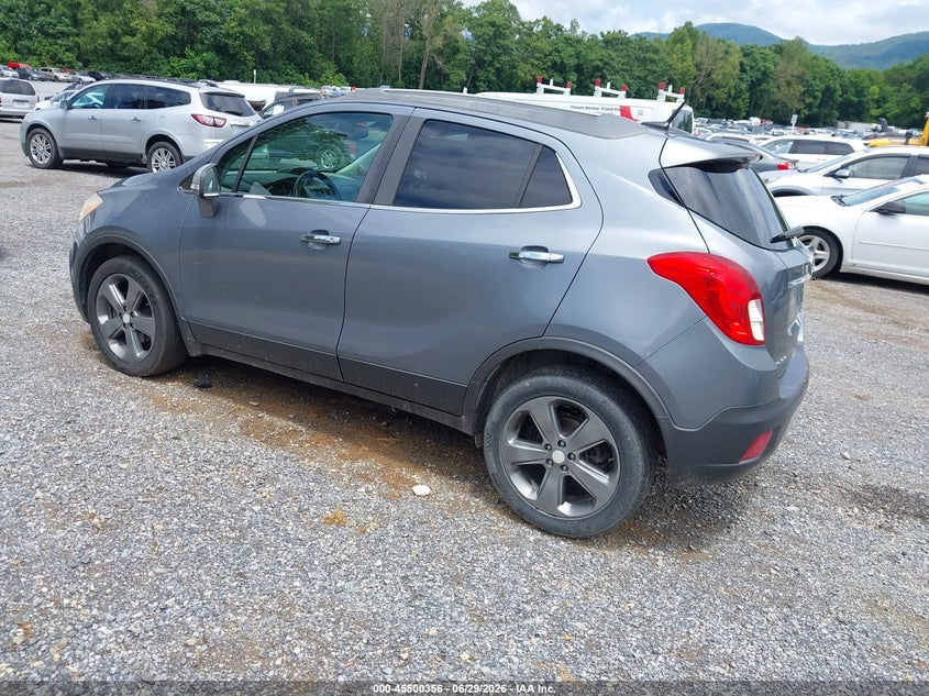 2014 Buick Encore VIN KL4CJBSB3EB545281 IAAI salvage auction — ENGINE DAMAGE, Clear (Virginia), sold $250 on 2026-07-07 (photo 3)