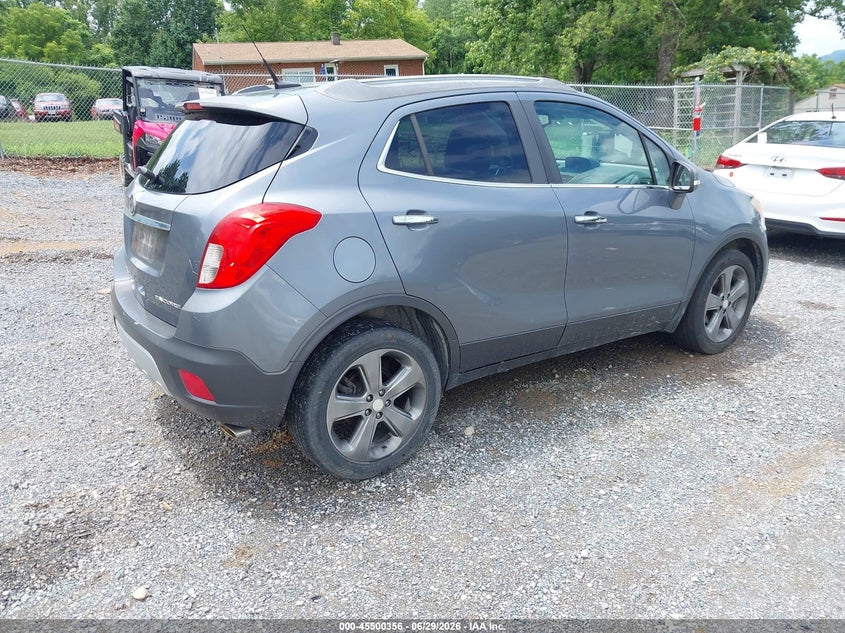 2014 Buick Encore VIN KL4CJBSB3EB545281 IAAI salvage auction — ENGINE DAMAGE, Clear (Virginia), sold $250 on 2026-07-07 (photo 4)
