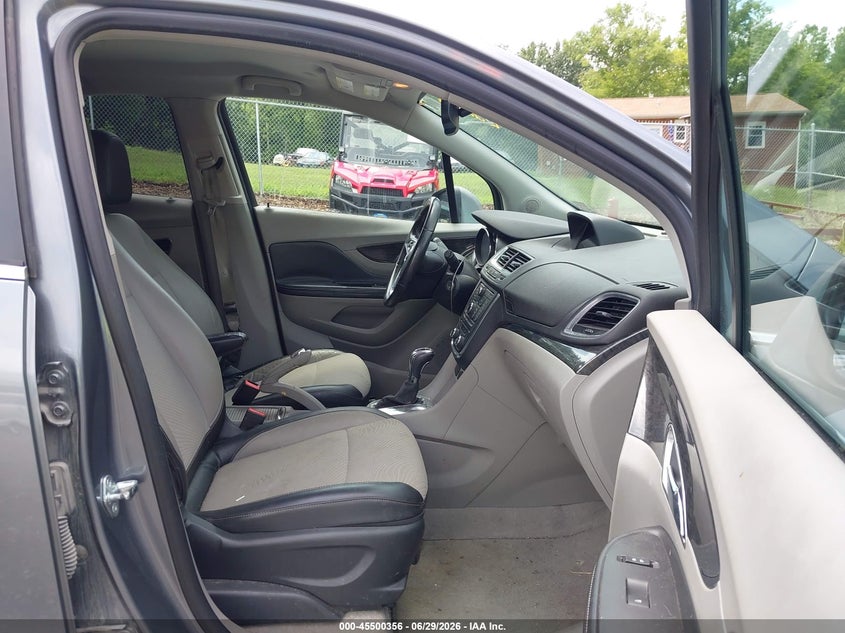2014 Buick Encore VIN KL4CJBSB3EB545281 IAAI salvage auction — ENGINE DAMAGE, Clear (Virginia), sold $250 on 2026-07-07 (photo 5)