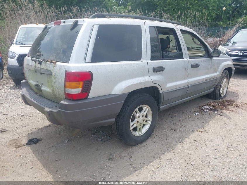 2002 Jeep Grand cherokee VIN 1J4GW48S02C251770 IAAI salvage auction — NORMAL WEAR, Clear (Maryland), sold $275 on 2026-07-09 (photo 4)