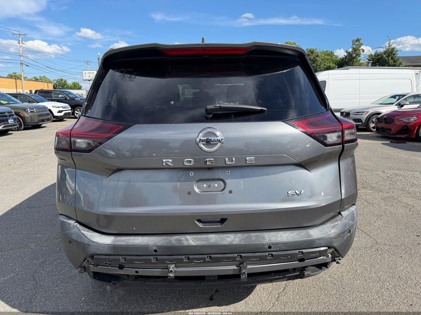 2021 Nissan Rogue VIN 5N1AT3BA7MC733987 IAAI salvage auction — REAR END, Clear (New York), sold $5,100 on 2026-07-29 (photo 6)