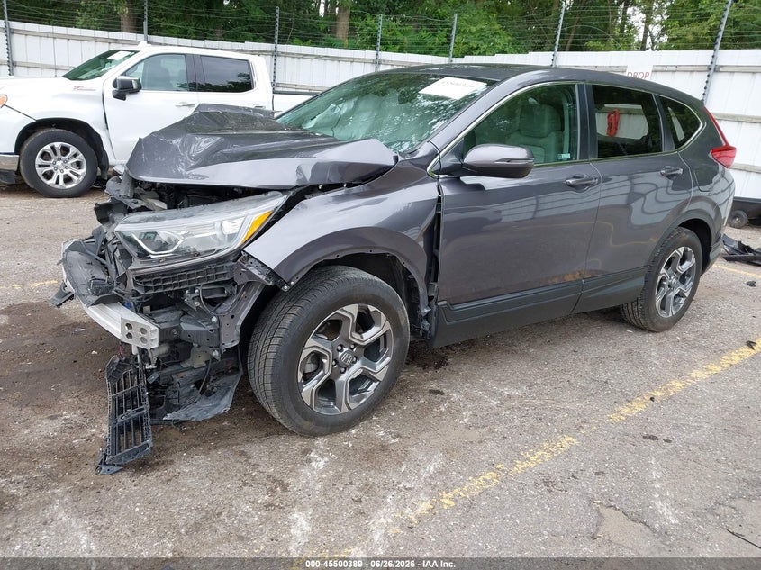 2019 Honda Cr-v VIN 2HKRW2H59KH662828 IAAI salvage auction — FRONT END, Clear (Michigan), sold $3,200 on 2026-07-27 (photo 2)