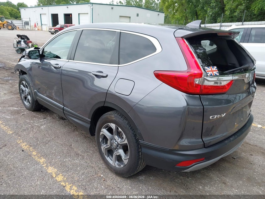 2019 Honda Cr-v VIN 2HKRW2H59KH662828 IAAI salvage auction — FRONT END, Clear (Michigan), sold $3,200 on 2026-07-27 (photo 3)
