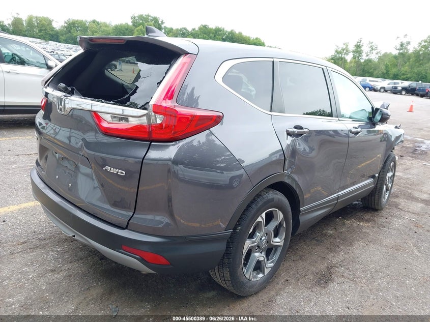 2019 Honda Cr-v VIN 2HKRW2H59KH662828 IAAI salvage auction — FRONT END, Clear (Michigan), sold $3,200 on 2026-07-27 (photo 4)