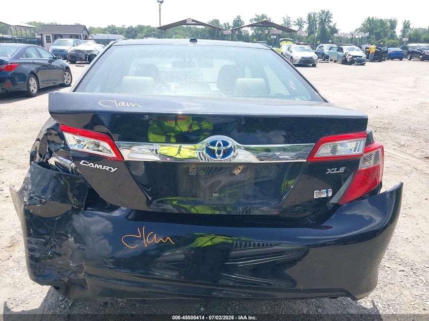 2013 Toyota Camry VIN 4T1BD1FK3DU072896 IAAI salvage auction — REAR END, Salvage - Greater Than 75% (Maryland), sold $1,350 on 2026-07-25 (photo 6)