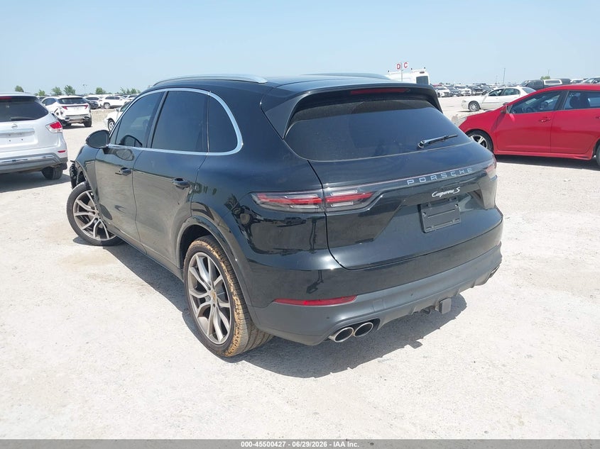 2020 Porsche Cayenne VIN WP1AB2AY6LDA28038 IAAI salvage auction — LEFT FRONT, Wait Title, sold $23,100 on 2026-08-17 (photo 3)