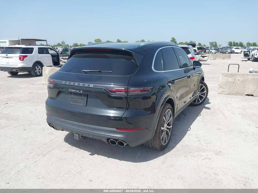 2020 Porsche Cayenne VIN WP1AB2AY6LDA28038 IAAI salvage auction — LEFT FRONT, Wait Title, sold $23,100 on 2026-08-17 (photo 4)