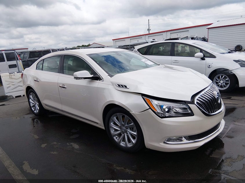 2014 Buick Lacrosse VIN 1G4GB5G3XEF248567 IAAI salvage auction — LEFT FRONT, Salvage Title, sold $1,250 on 2026-07-19 (photo 1)