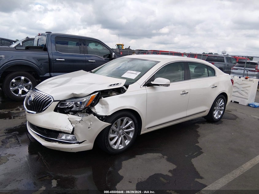 2014 Buick Lacrosse VIN 1G4GB5G3XEF248567 IAAI salvage auction — LEFT FRONT, Salvage Title, sold $1,250 on 2026-07-19 (photo 2)