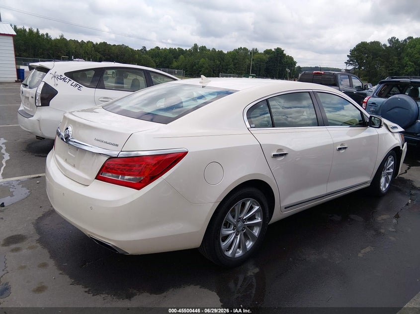 2014 Buick Lacrosse VIN 1G4GB5G3XEF248567 IAAI salvage auction — LEFT FRONT, Salvage Title, sold $1,250 on 2026-07-19 (photo 4)
