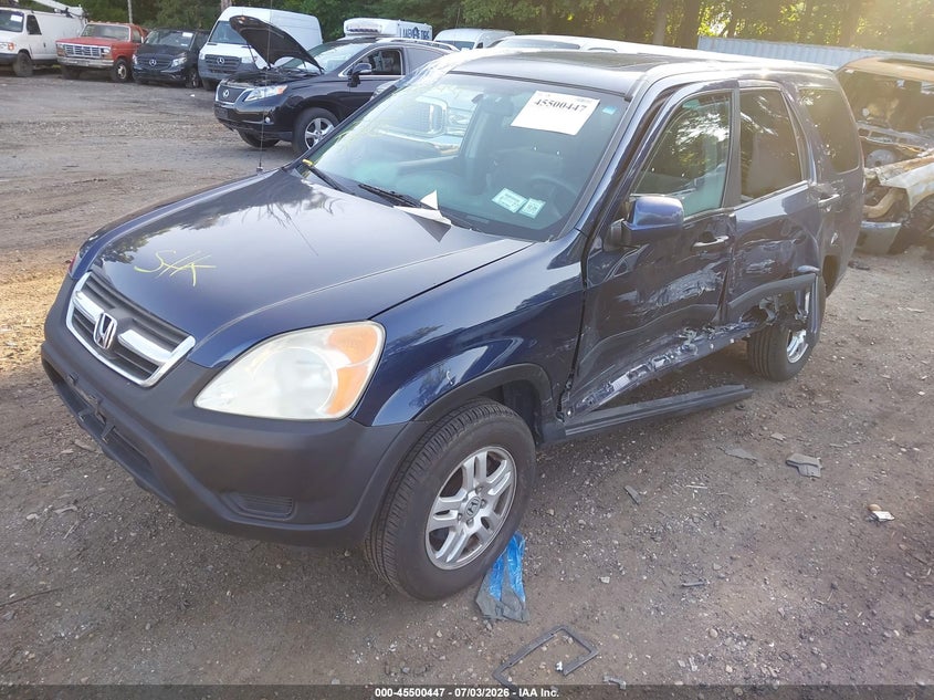 2004 Honda Cr-v VIN SHSRD78884U207119 IAAI salvage auction — FRONT & REAR, Mv-907A (New York), sold $575 on 2026-07-14 (photo 2)
