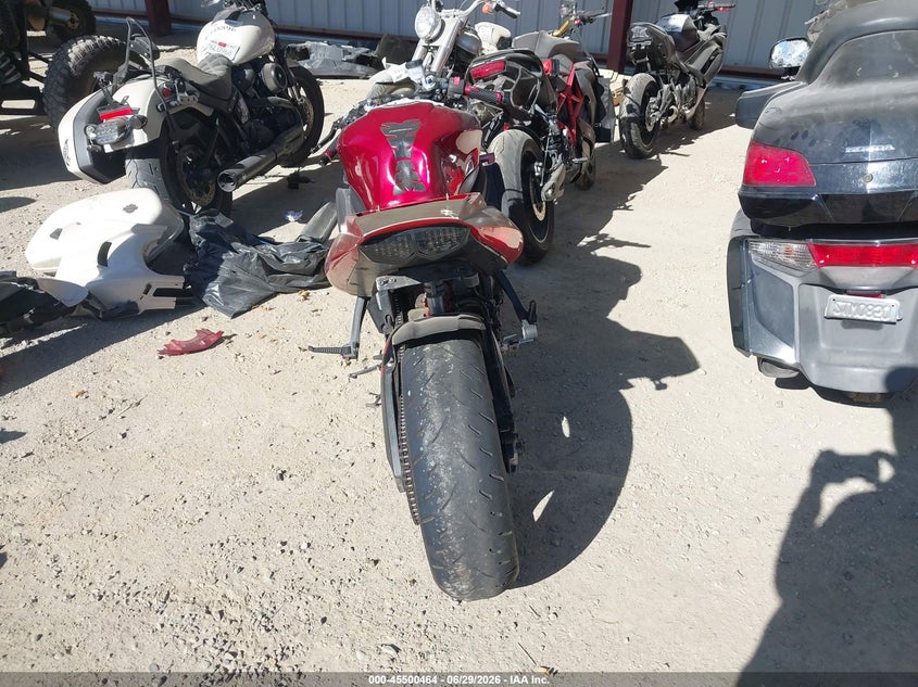 2007 Yamaha Yzfr6 VIN JYARJ06E27A035811 IAAI salvage auction — FRONT END, Salvage (California), sold $25 on 2026-07-21 (photo 6)
