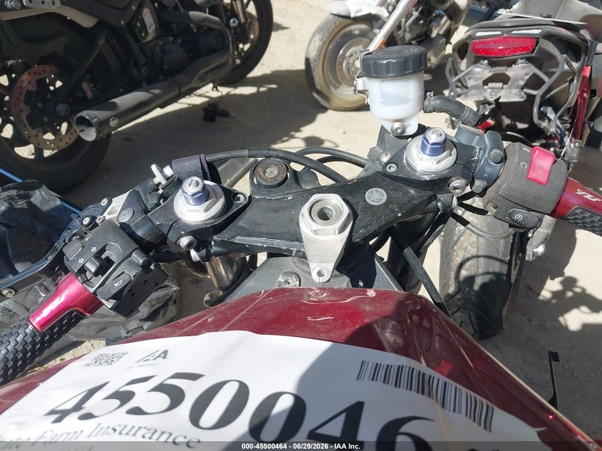 2007 Yamaha Yzfr6 VIN JYARJ06E27A035811 IAAI salvage auction — FRONT END, Salvage (California), sold $25 on 2026-07-21 (photo 7)