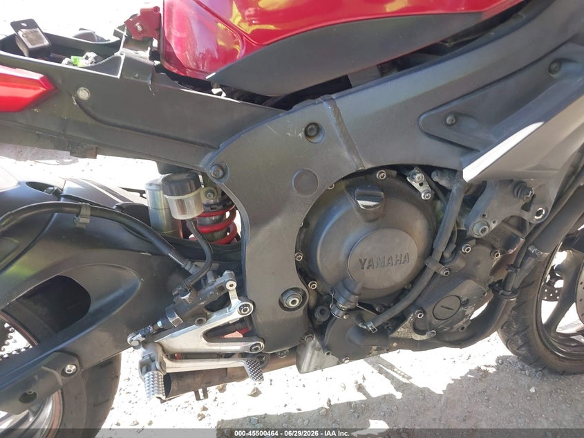 2007 Yamaha Yzfr6 VIN JYARJ06E27A035811 IAAI salvage auction — FRONT END, Salvage (California), sold $25 on 2026-07-21 (photo 8)