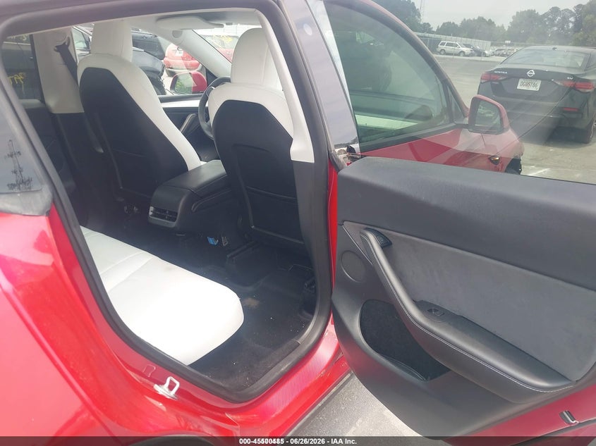 2023 Tesla Model y VIN 7SAYGDEF5PF670144 IAAI salvage auction — FRONT END, Clear (Georgia), sold $7,725 on 2026-07-15 (photo 8)