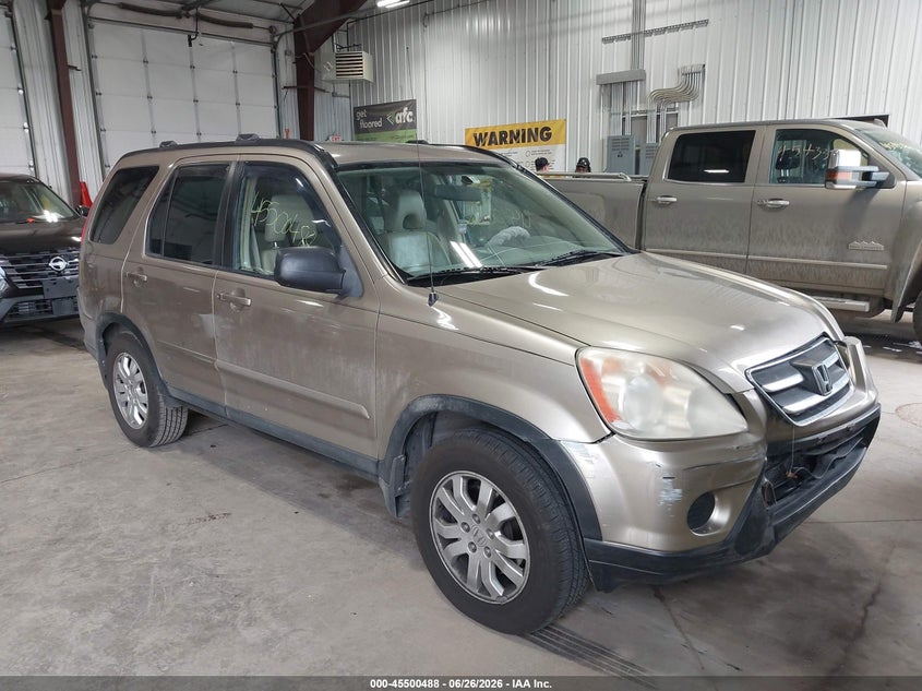 2005 Honda Cr-v VIN SHSRD78935U331681 IAAI salvage auction — FRONT END, Salvage (North Dakota), sold $1,225 on 2026-07-23 (photo 1)