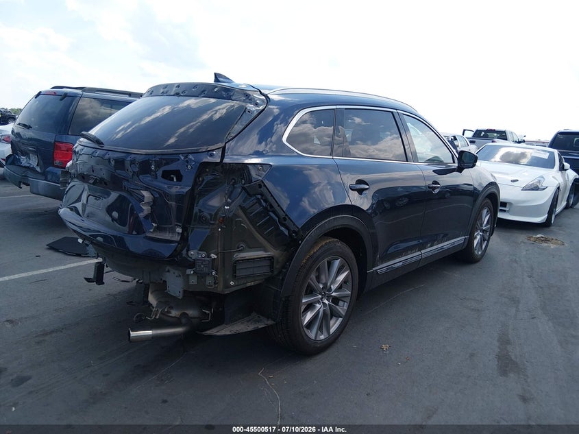 2021 Mazda Cx-9 VIN JM3TCADY2M0512592 IAAI salvage auction — REAR END, Salvage Title, sold $2,100 on 2026-07-22 (photo 4)