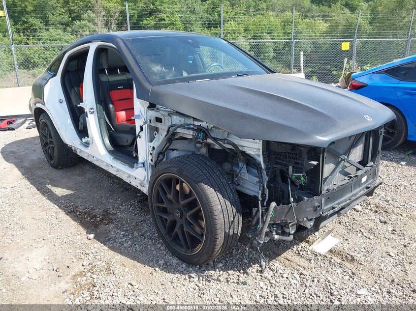 2022 Mercedes-benz Amg gle coupe VIN 4JGFD6BBXNA792218 IAAI salvage auction — SIDE, Salvage (Illinois), sold $39,900 on 2026-08-24 (photo 1)