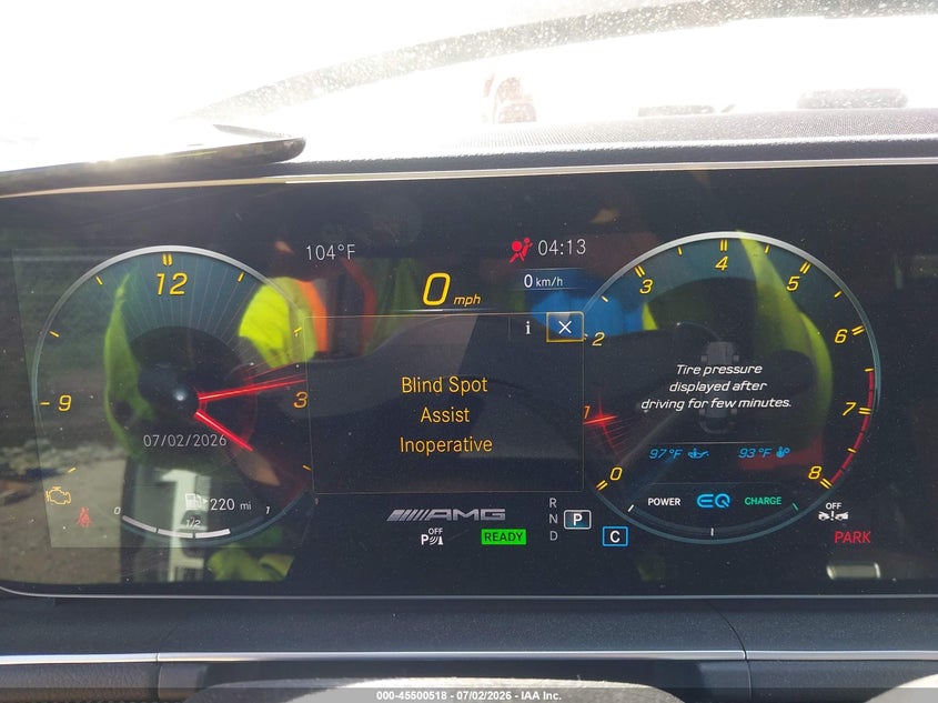 2022 Mercedes-benz Amg gle coupe VIN 4JGFD6BBXNA792218 IAAI salvage auction — SIDE, Salvage (Illinois), sold $39,900 on 2026-08-24 (photo 7)