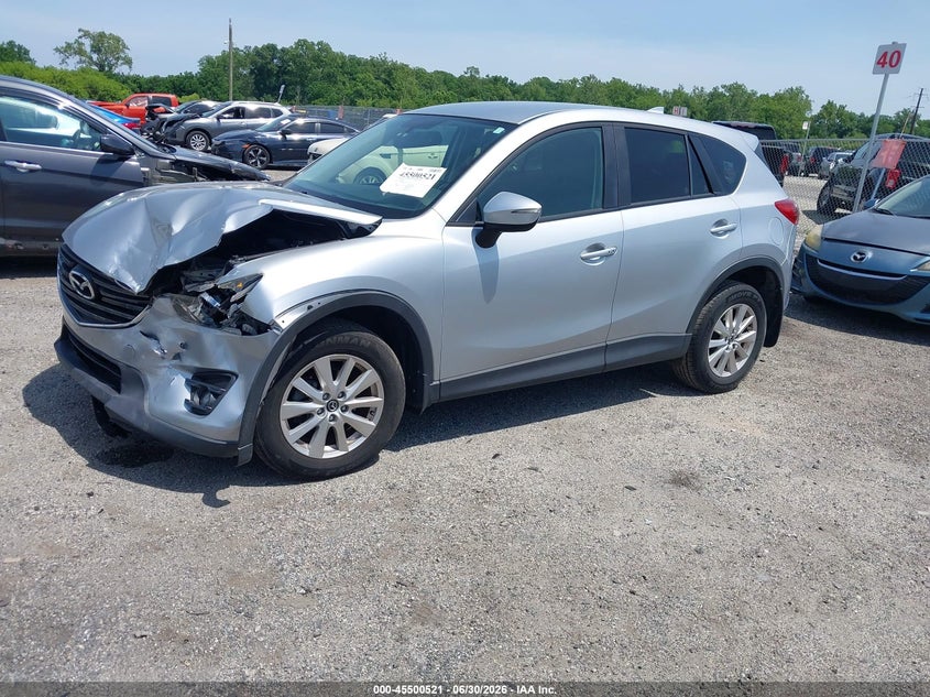 2016 Mazda Cx-5 VIN JM3KE4CY2G0805440 IAAI salvage auction — FRONT END, Salvage - Greater Than 75% (Maryland), sold $2,150 on 2026-07-30 (photo 2)