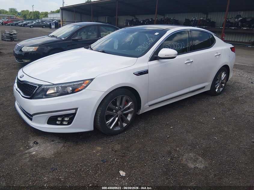 2015 Kia Optima VIN 5XXGR4A68FG393817 IAAI salvage auction — RIGHT SIDE, Salvage (Ohio), sold $1,175 on 2026-08-01 (photo 2)