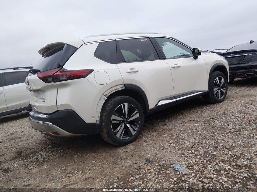 2023 Nissan Rogue VIN JN8BT3DD0PW311079 IAAI salvage auction — FRONT & REAR, Salvage - 75% Or Less (Maryland), sold $7,775 on 2026-07-30 (photo 4)