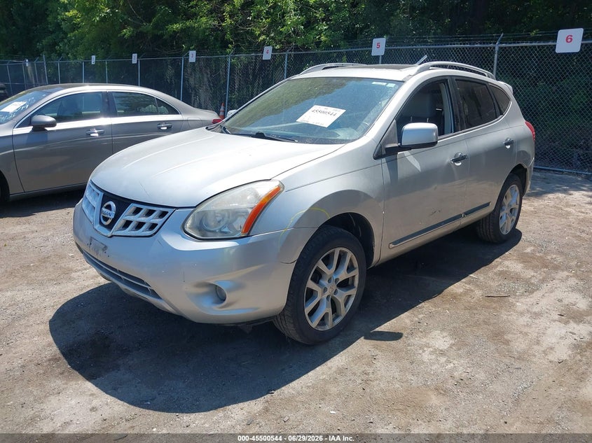 2011 Nissan Rogue VIN JN8AS5MV5BW281122 IAAI salvage auction — LEFT & RIGHT, Salvage - Greater Than 75% (Maryland), sold $125 on 2026-07-28 (photo 2)