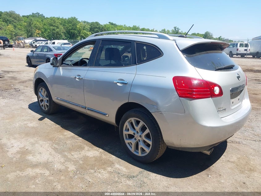 2011 Nissan Rogue VIN JN8AS5MV5BW281122 IAAI salvage auction — LEFT & RIGHT, Salvage - Greater Than 75% (Maryland), sold $125 on 2026-07-28 (photo 3)