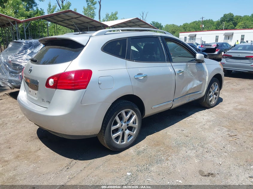 2011 Nissan Rogue VIN JN8AS5MV5BW281122 IAAI salvage auction — LEFT & RIGHT, Salvage - Greater Than 75% (Maryland), sold $125 on 2026-07-28 (photo 4)