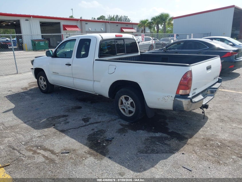 2005 Toyota Tacoma VIN 5TETX22N65Z087441 IAAI salvage auction — FRONT END, Rebuildable (Florida), sold $2,825 on 2026-07-20 (photo 3)
